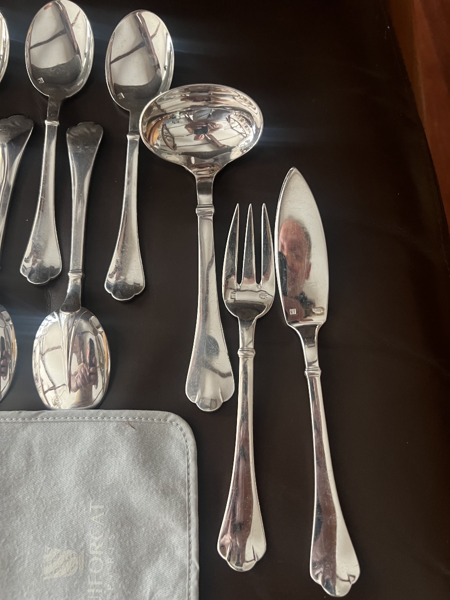 Puiforcat Silverware, "cardinale" Model -photo-4