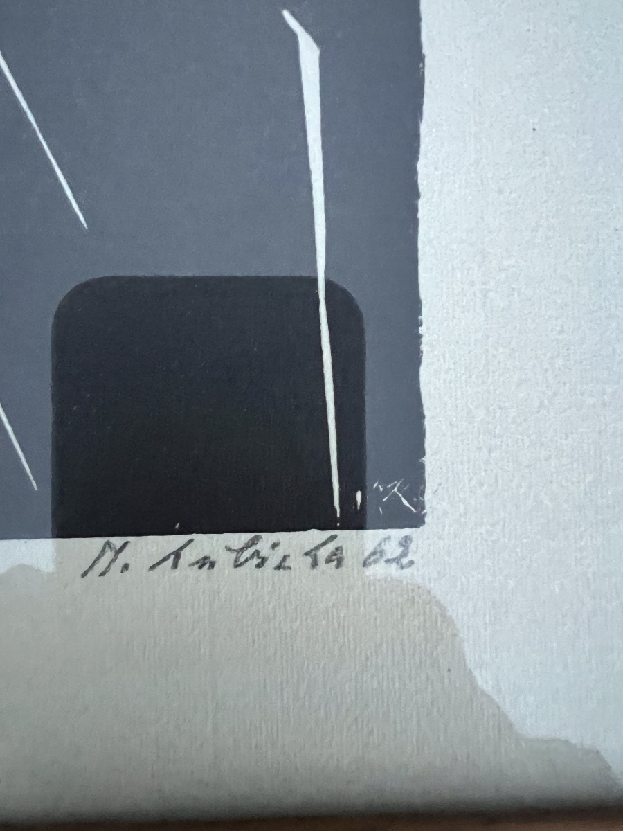 Woodcut By Margarete Kubicka-photo-2