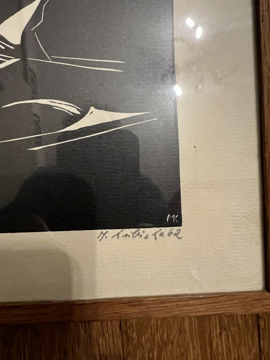 Gravure sur bois par Margarete KUBICKA -photo-3