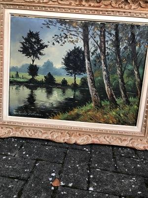 Peinture Huile Sur Toile De Paul Emile Pissarro