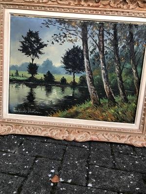 Original Painting By Paul Emile Pissarro