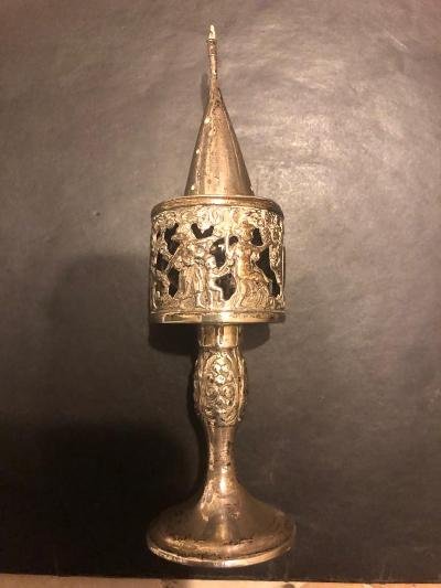 Judaic Objet In Silver-photo-2