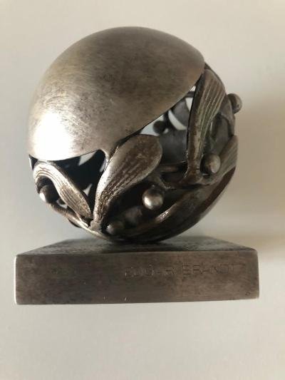 Edgar Brandt Art Deco Wrought Iron Gui Ball-photo-2