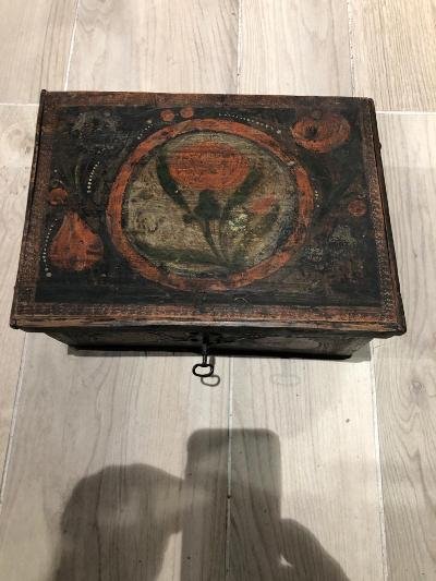 Box Coffret De Courtoisie Alsace Century XVIII Polychrome-photo-4
