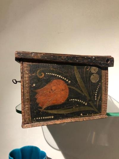 Box Coffret De Courtoisie Alsace Century XVIII Polychrome-photo-4