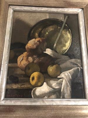 Painting André Charigny Nature Morte-photo-3