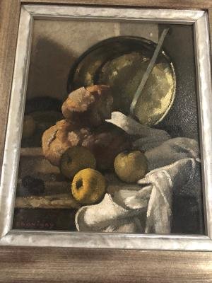 Painting André Charigny Nature Morte-photo-1