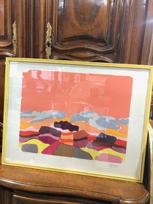 Original Charles Lacpique Lithograph 124/125