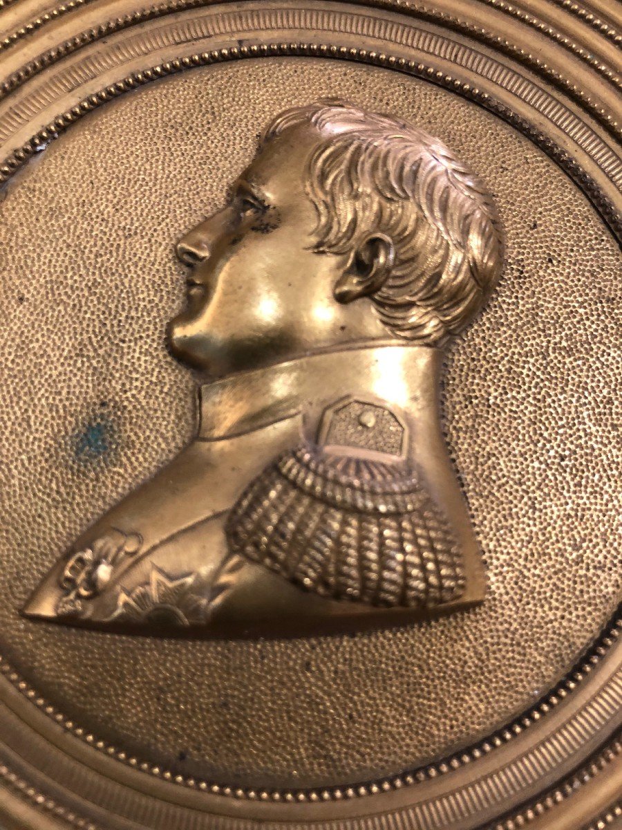 Napoleon Empire Bronze Medallion-photo-7