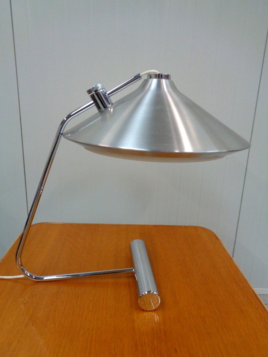 Lampe 1970  acier chromé-photo-2