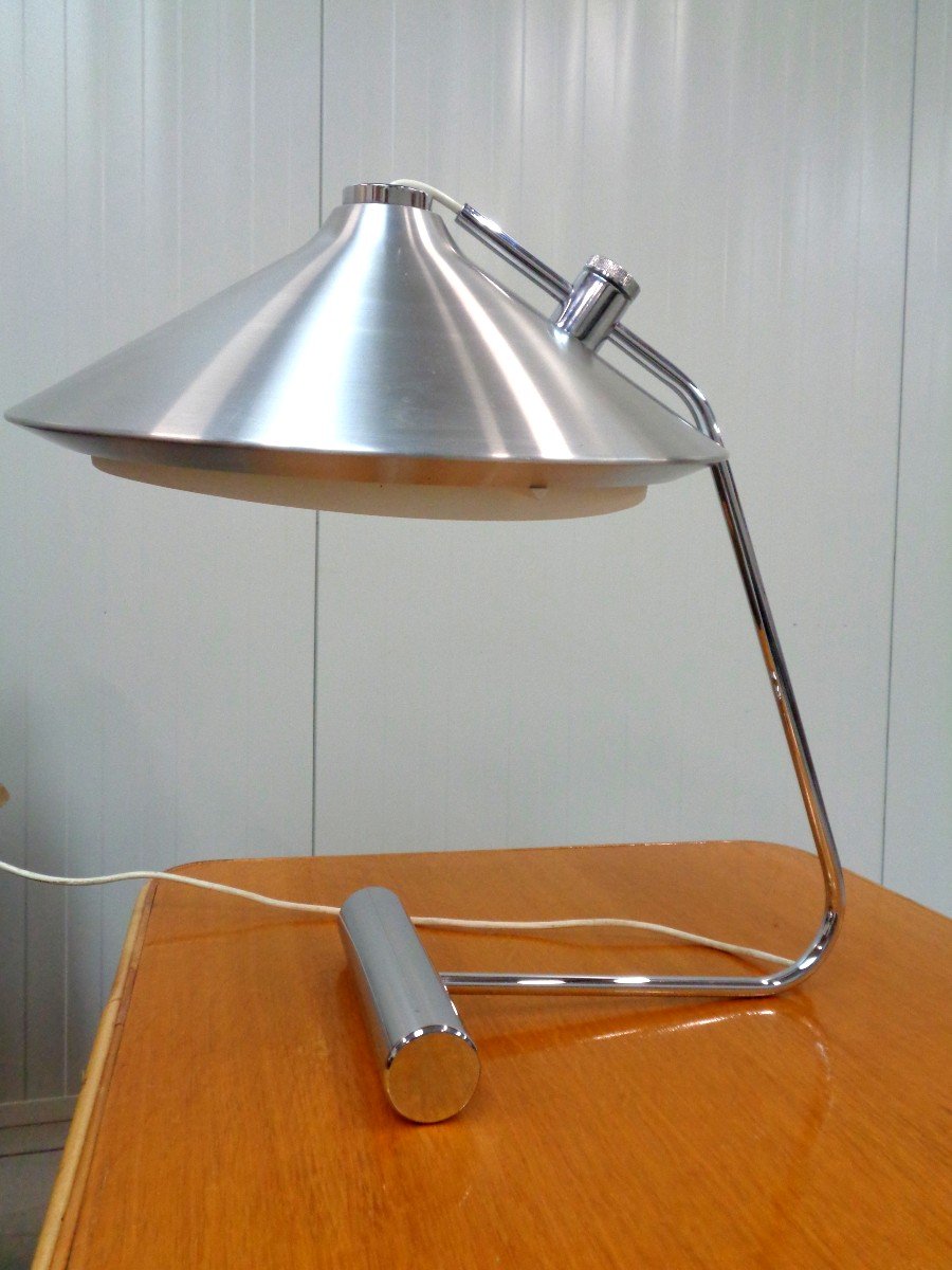 Lampe 1970  acier chromé-photo-1