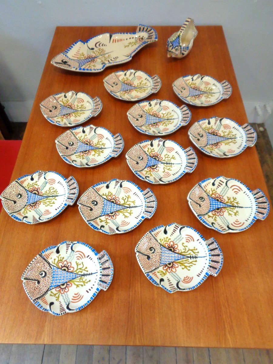 Fish Service By P. Fouillen