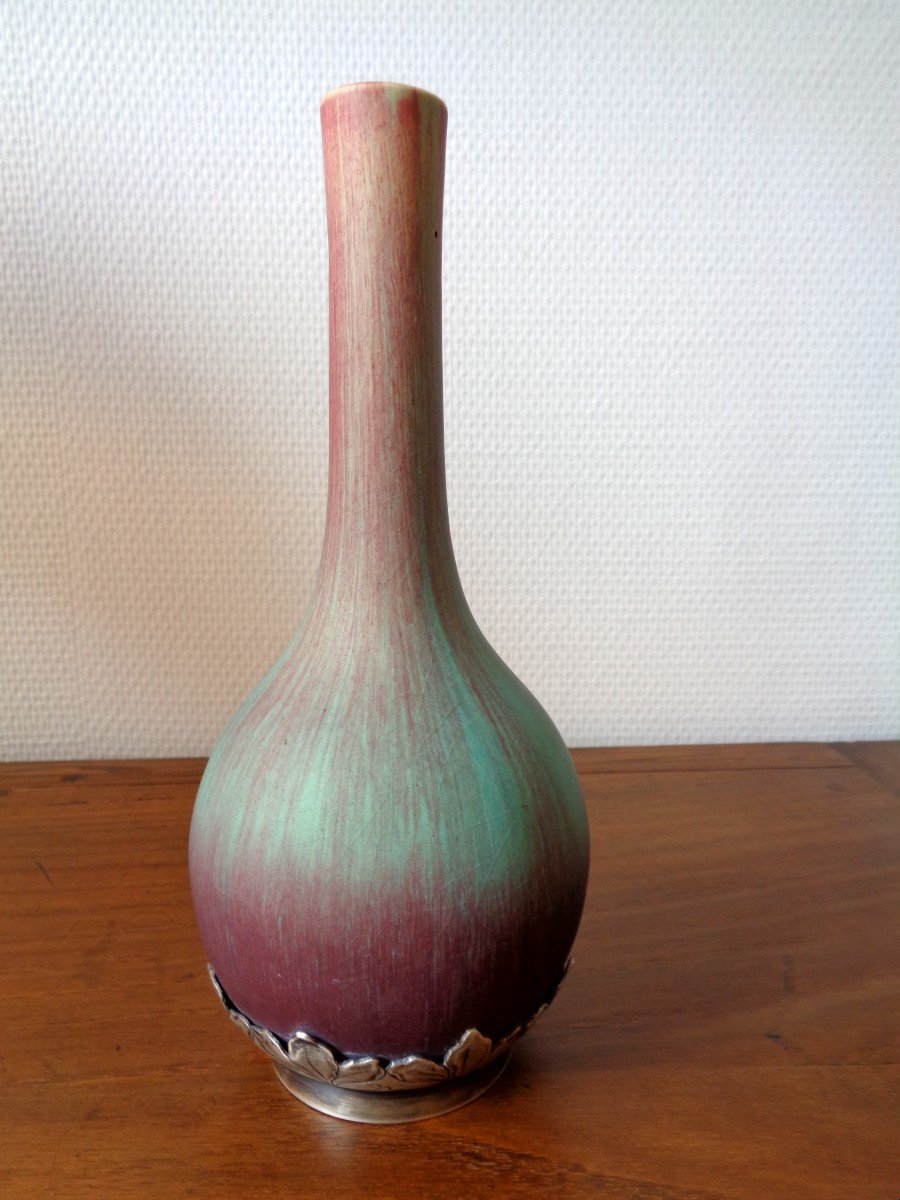 Art Nouveau Vase Eugène Baudin