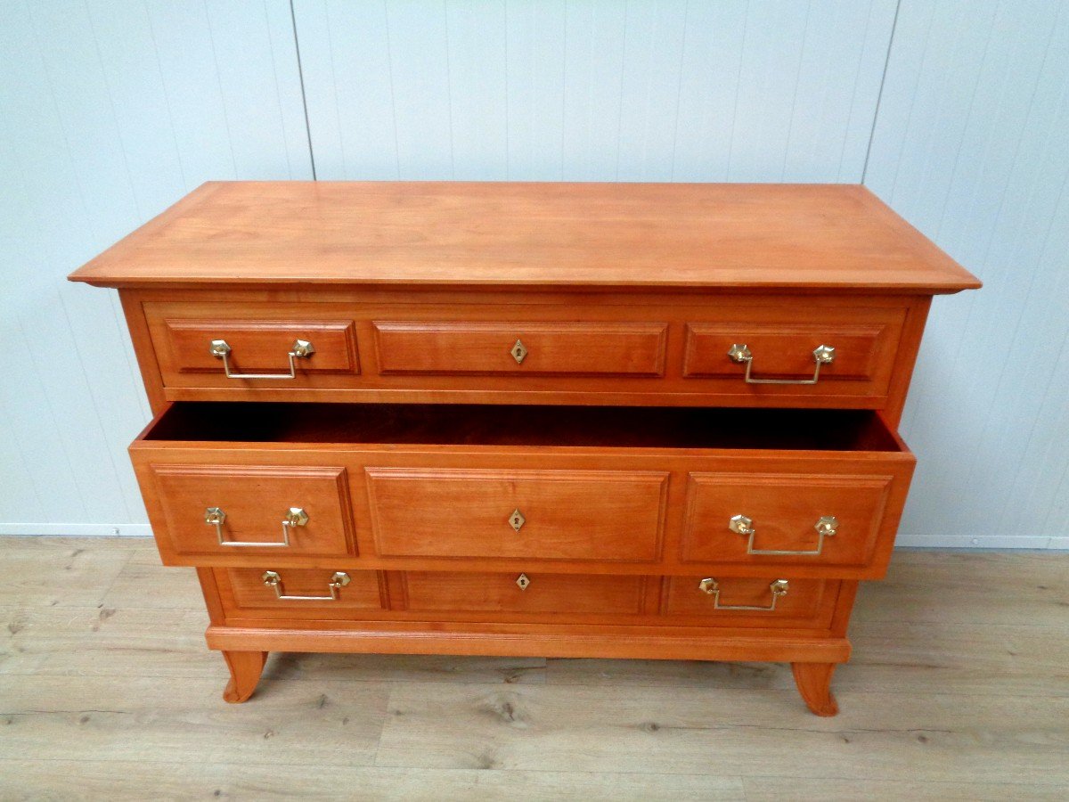 Neoclassical Chest Of Drawers By M. Hirch-photo-2