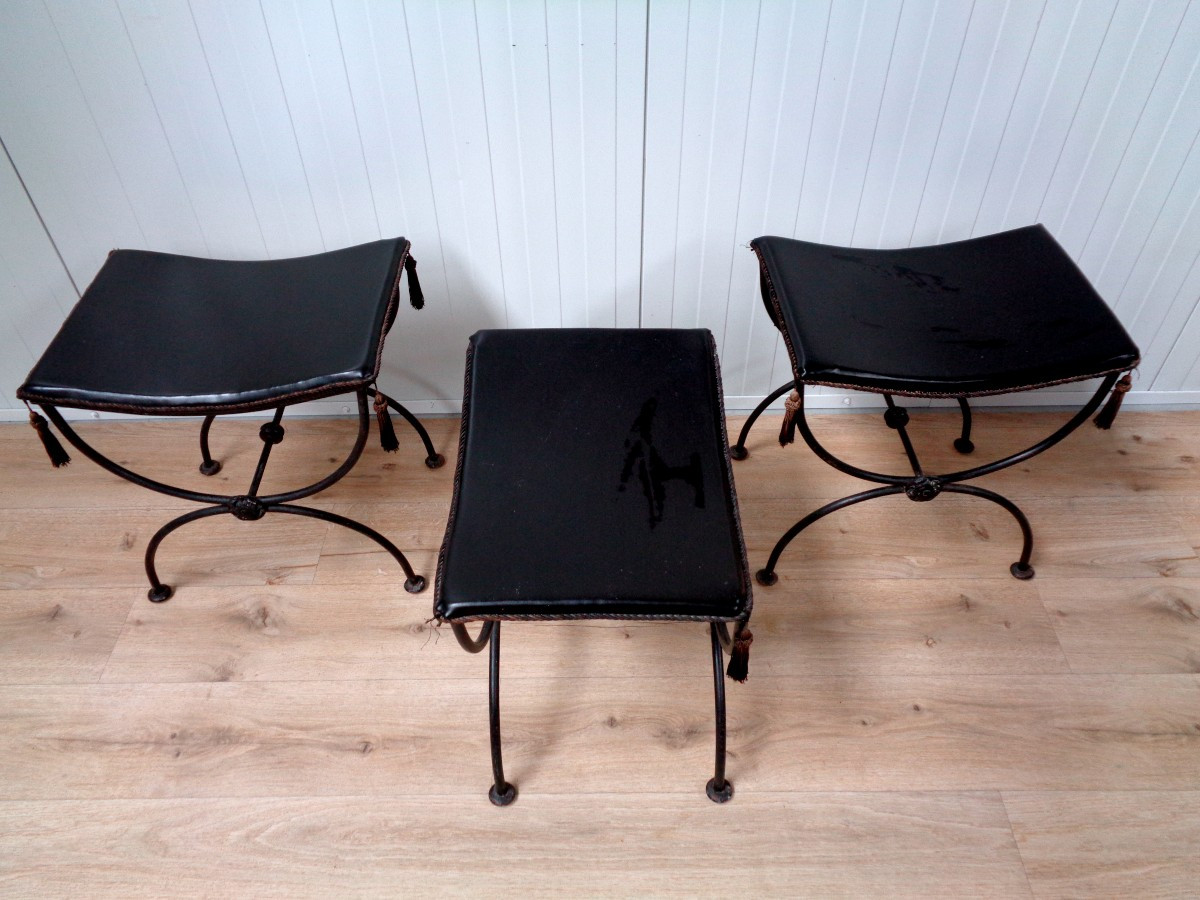 Three Neo-empire X Stools-photo-3