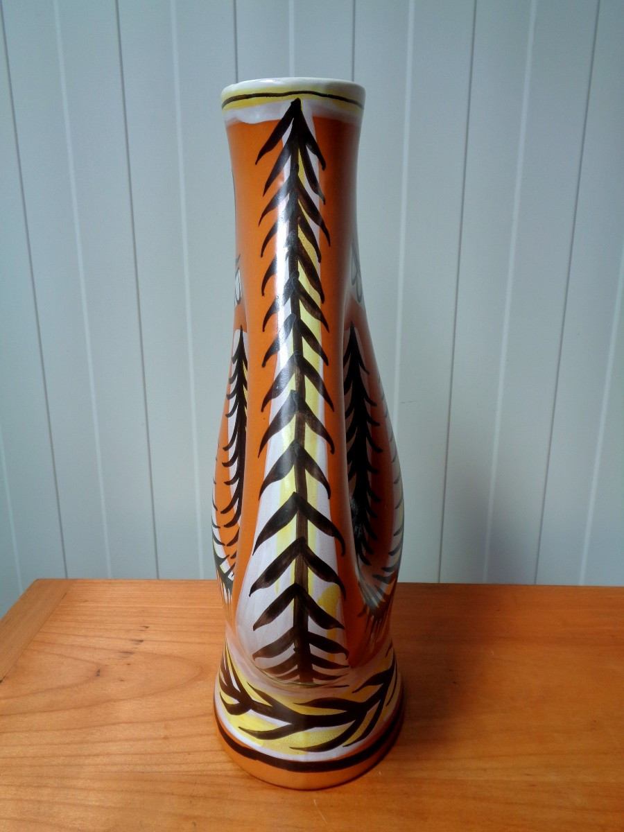 Kéraluc Earthenware Pitcher By André l'Helguen-photo-4