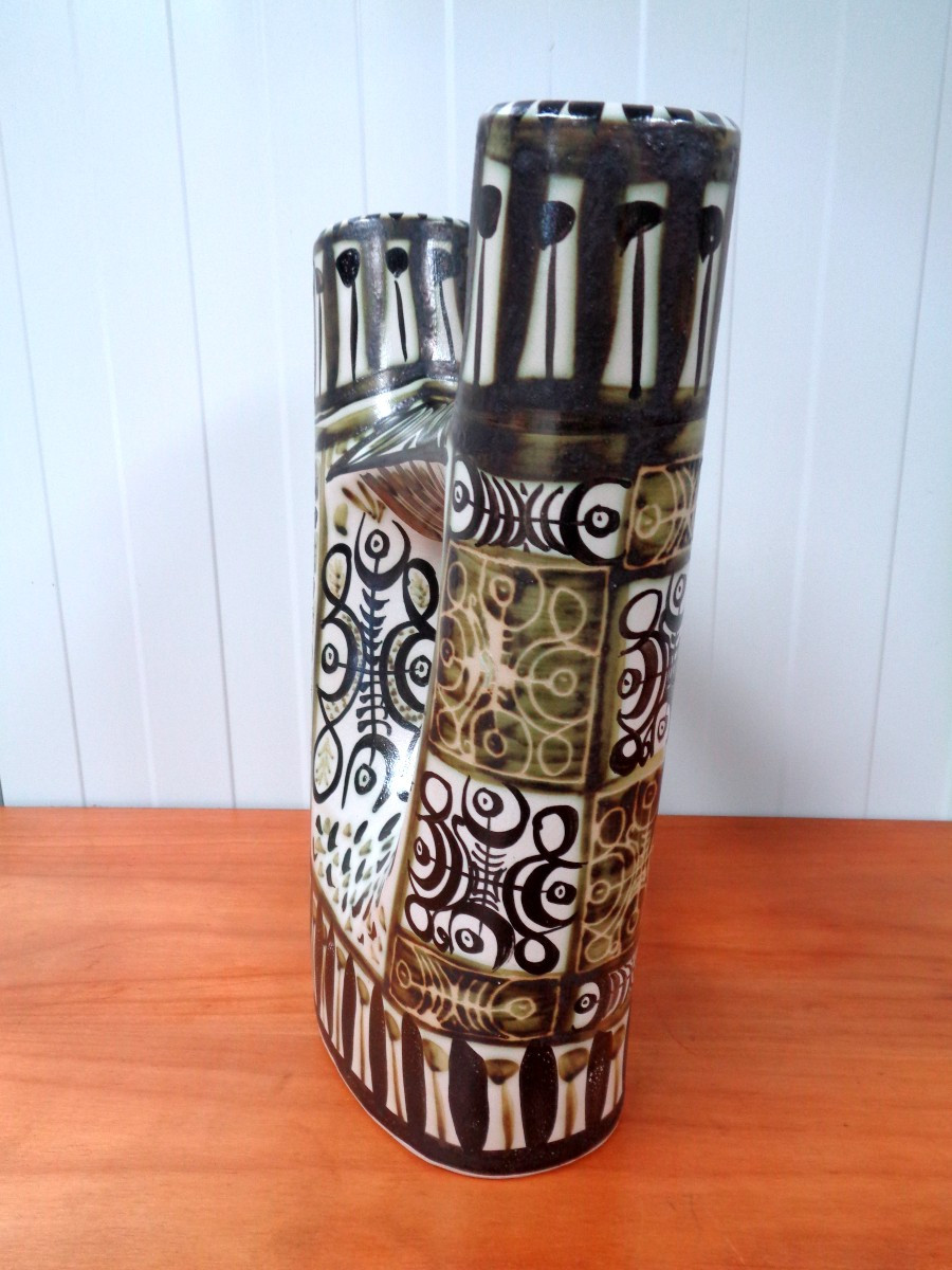 Vase Toulhoat - faïence Quimper-photo-4
