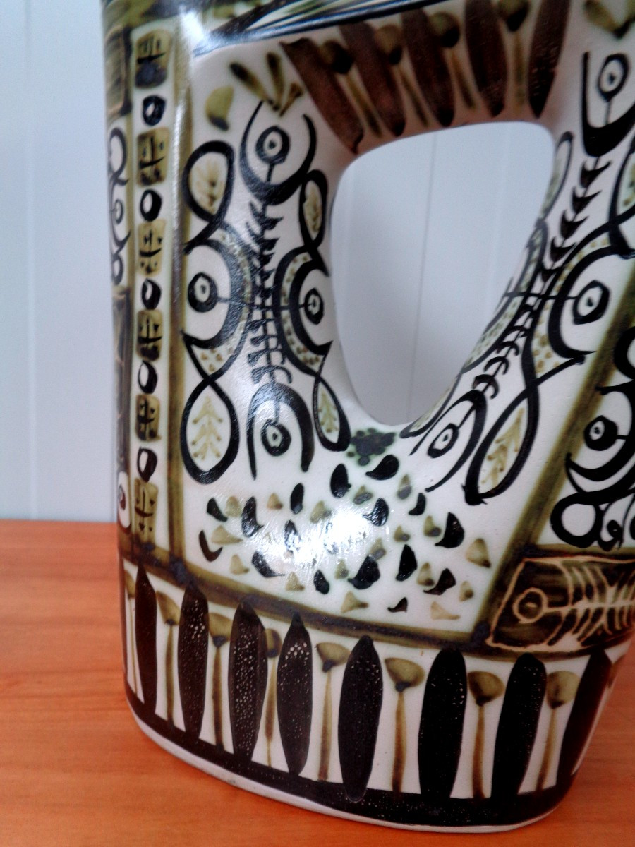 Vase Toulhoat - faïence Quimper-photo-2