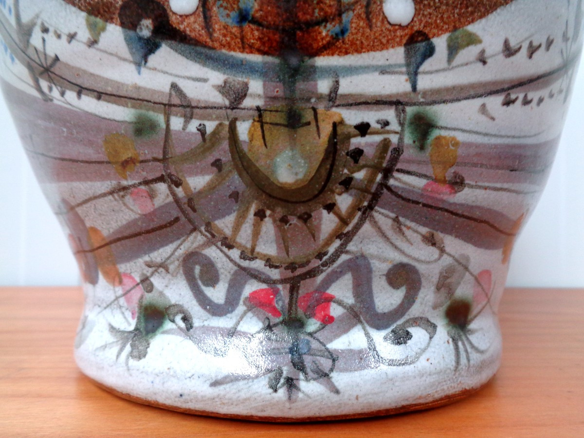 Pied de lampe faïence de Kéraluc de André L'Helguen-photo-4