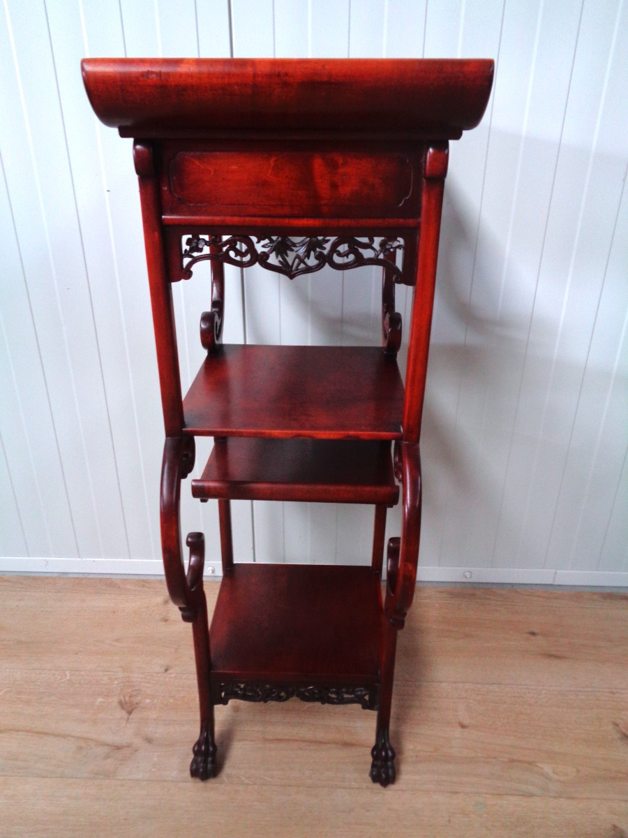 Late 19th Century Pedestal By Gabriel Viardot-photo-5
