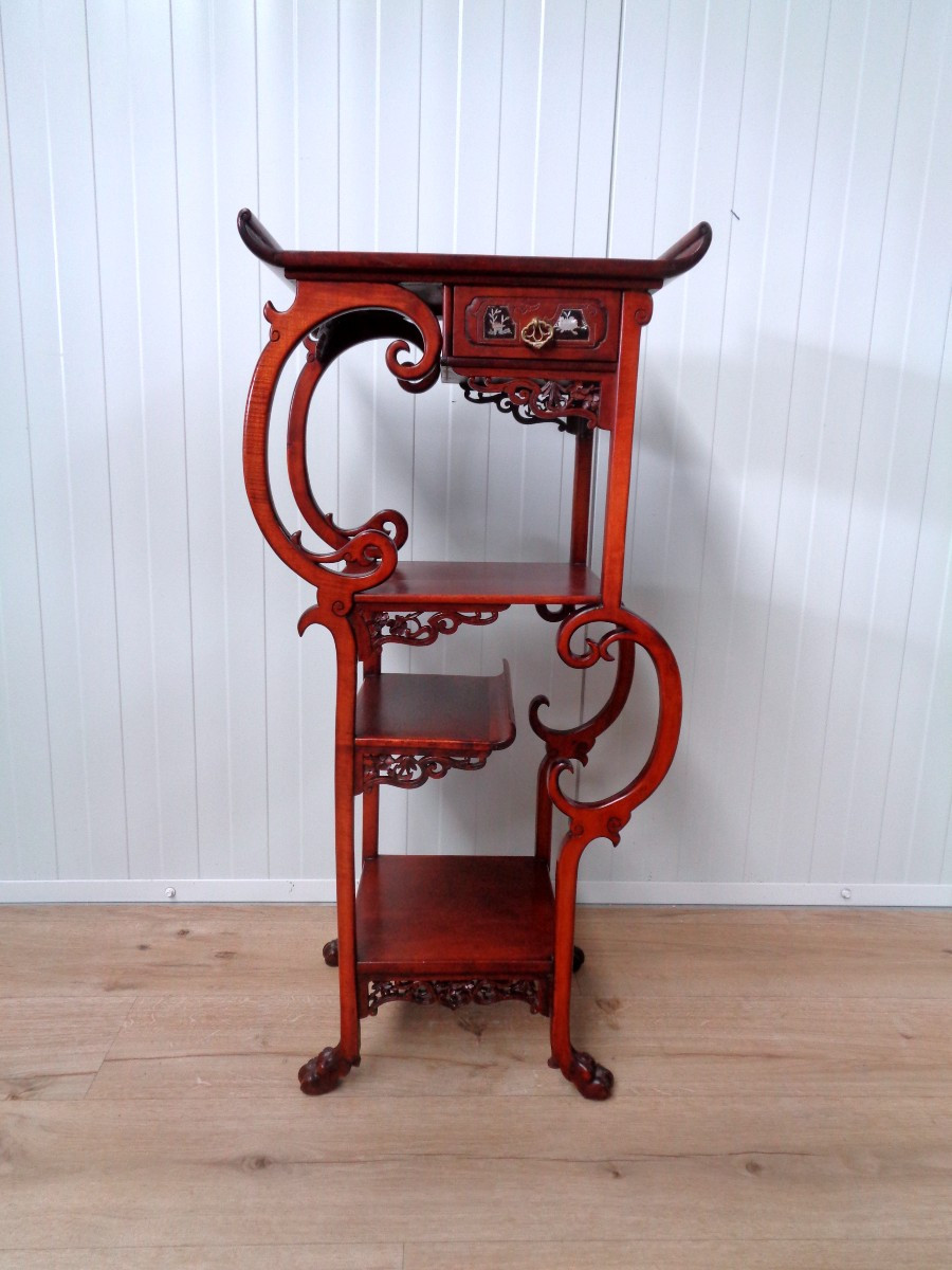 Late 19th Century Pedestal By Gabriel Viardot