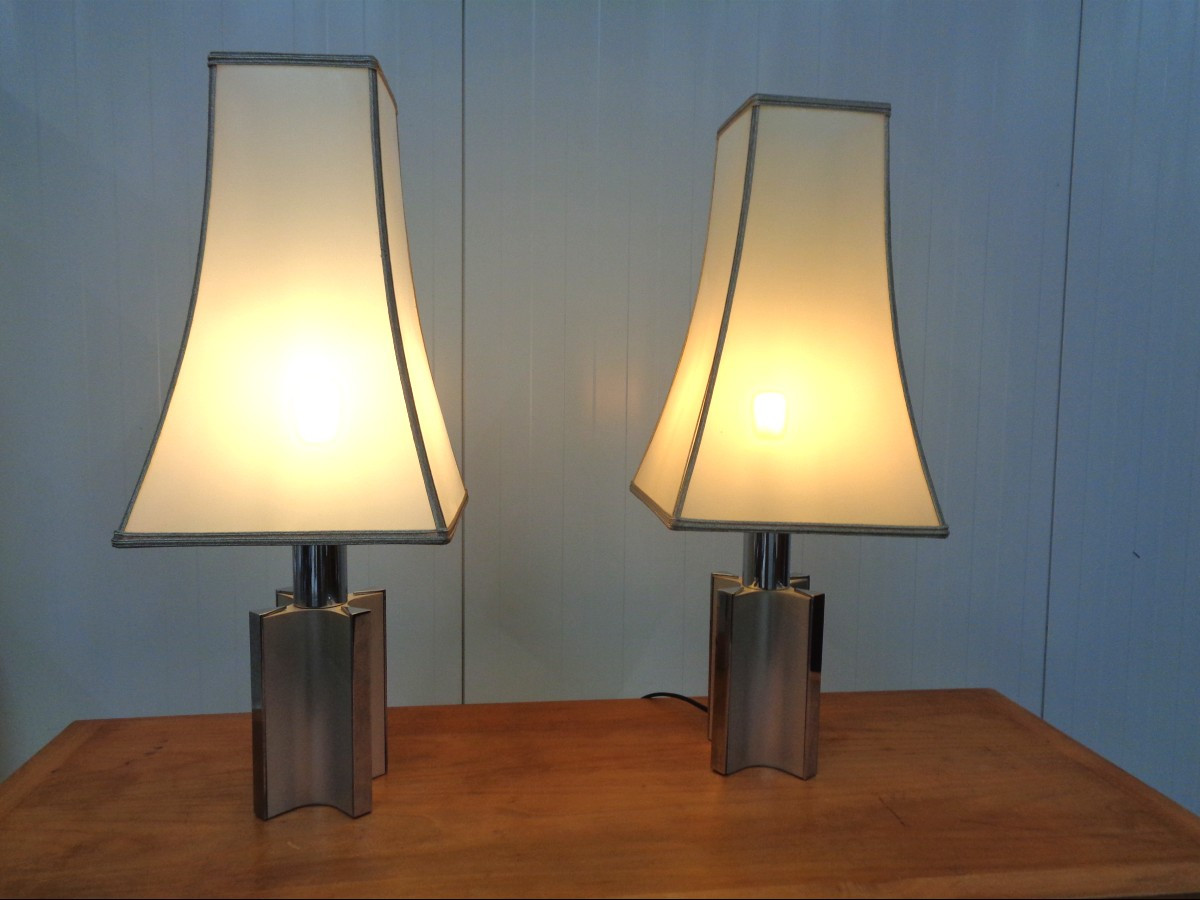 Pair Of Lamps, 1970s