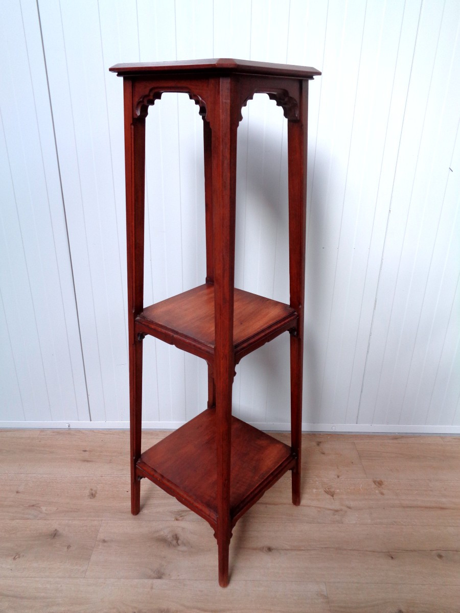 Sellette 1900  acajou