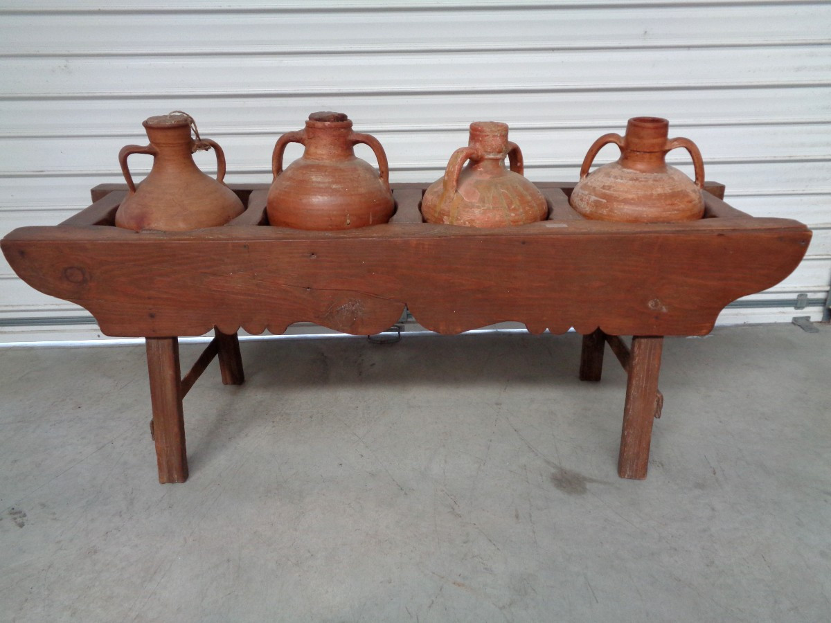 Porte jarres XIXe siècle-photo-4