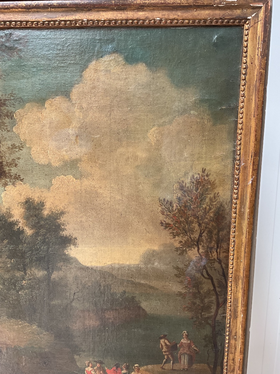 18th Century Landscape Painting-photo-3