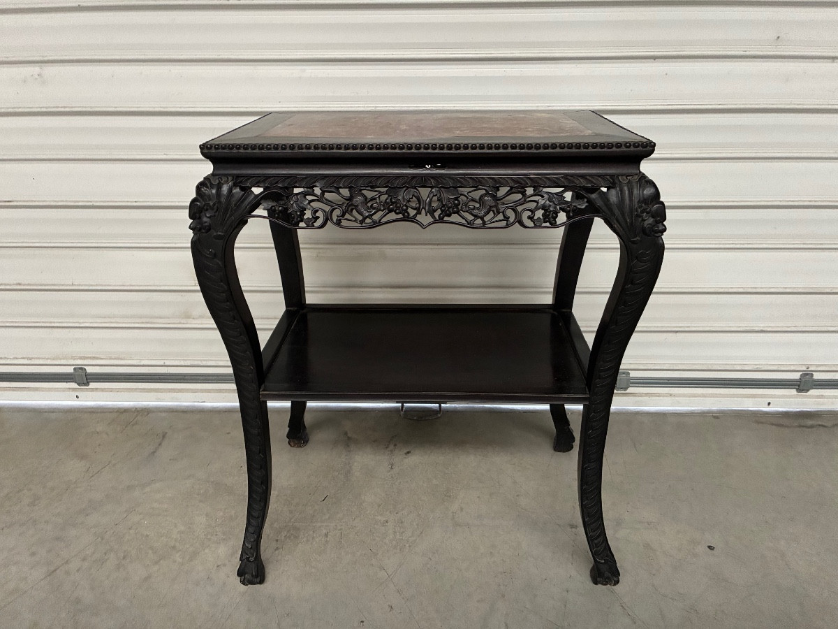 Far Eastern Ironwood Coffee Table, Early 20th Century