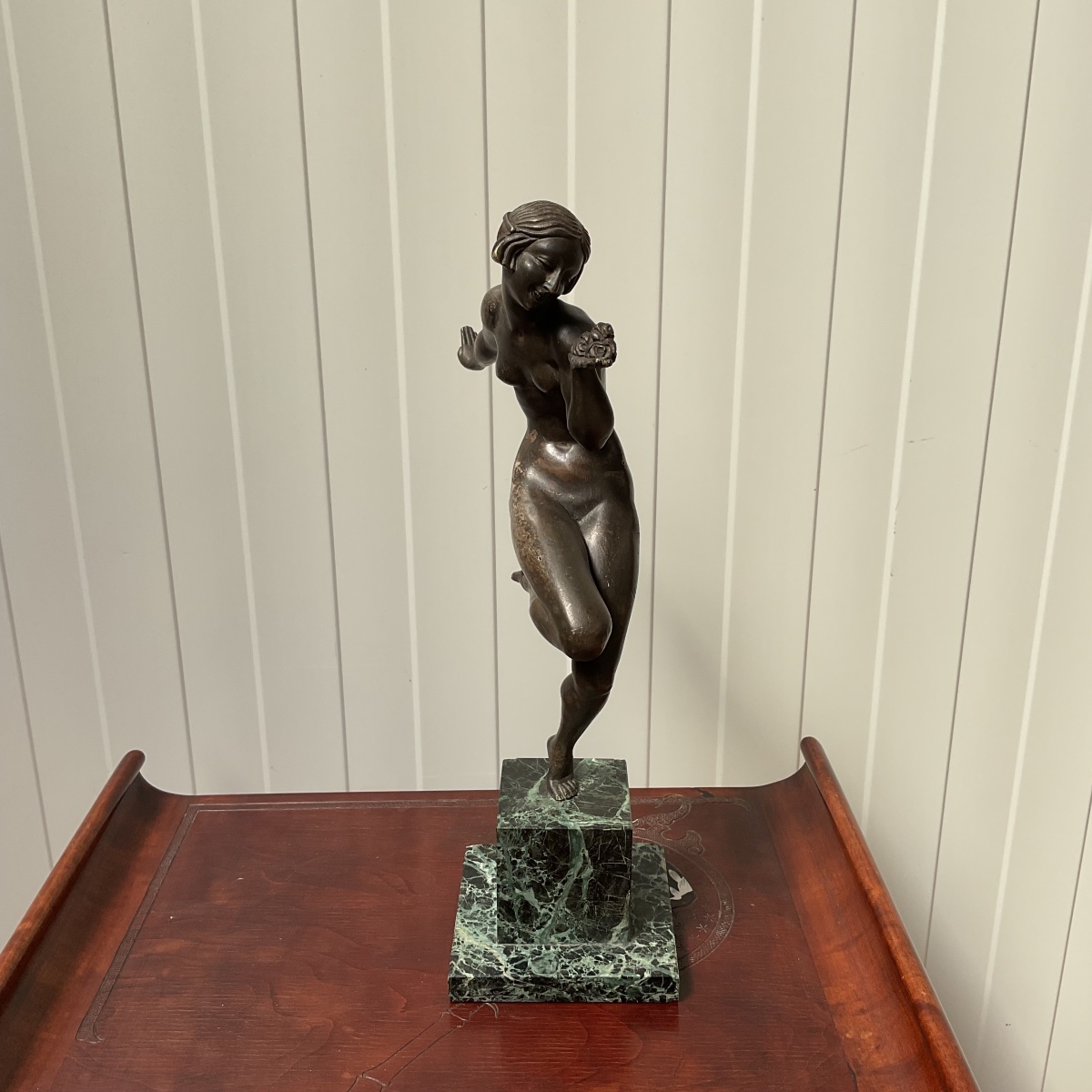 Bronze Art-Déco danseuse signée Gauthier-photo-2