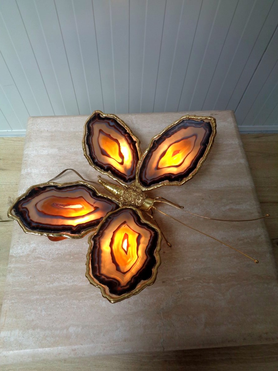Butterfly Lamp  - Duval Brasseur - 1970-photo-2