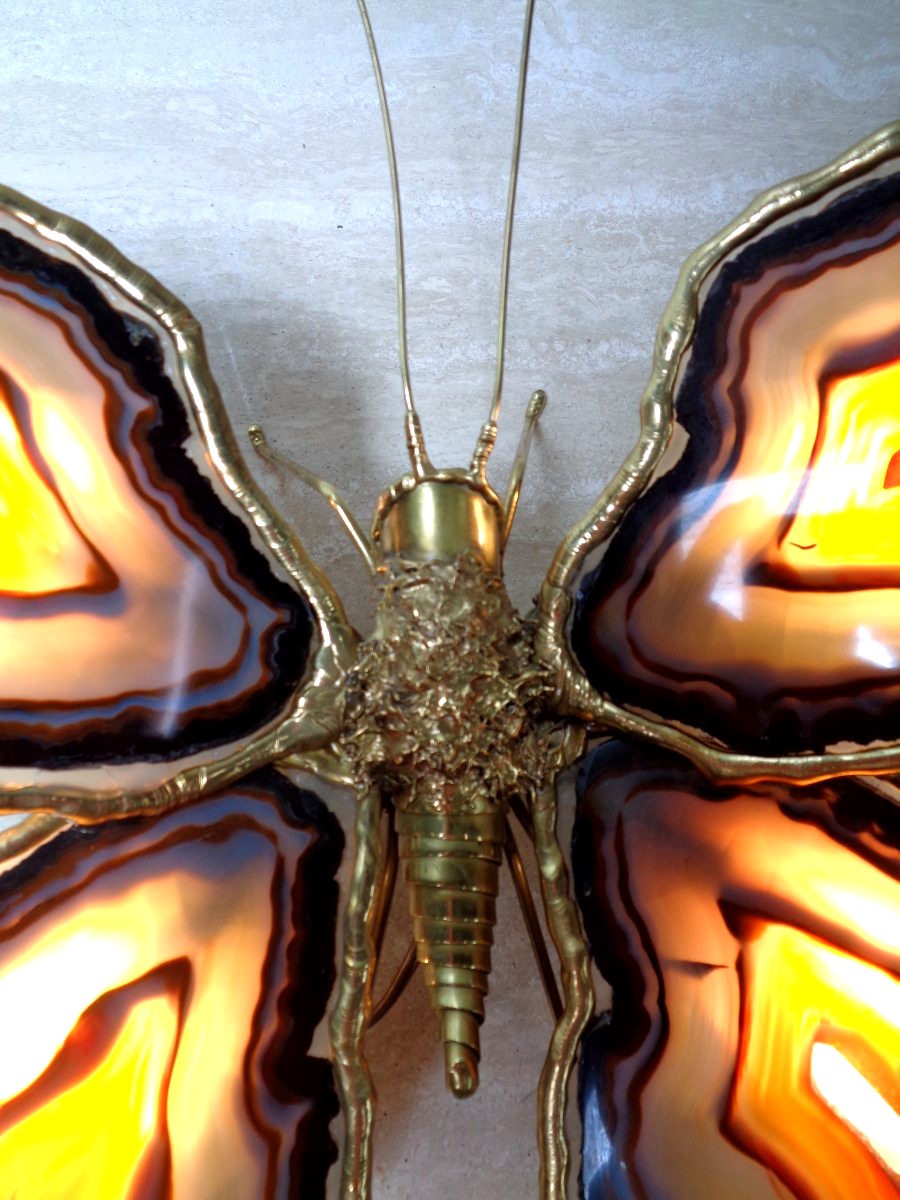Butterfly Lamp  - Duval Brasseur - 1970-photo-4