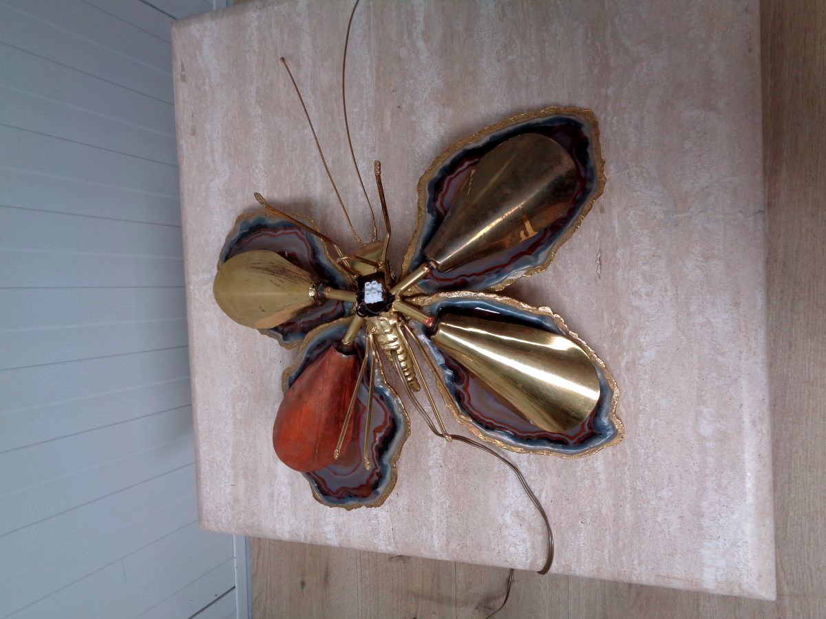Butterfly Lamp  - Duval Brasseur - 1970-photo-2