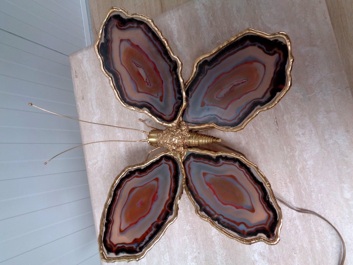 Butterfly Lamp  - Duval Brasseur - 1970-photo-3