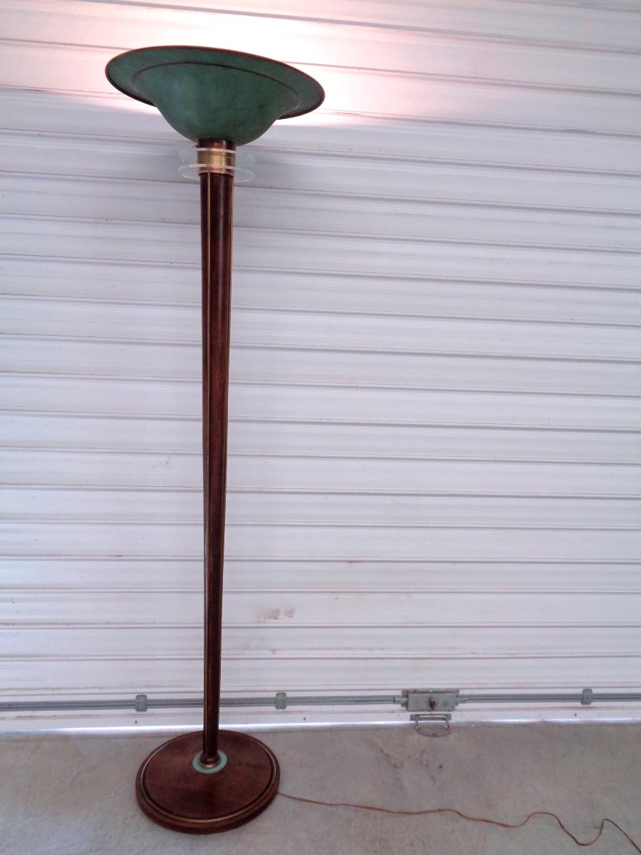 1930s Art Deco Floor Lamp