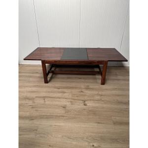 Table basse Scandinave en palissandre 1960 par Haug Snekkeri pour Bruksbo 