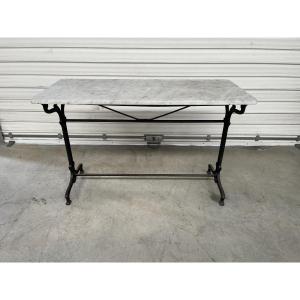 Table bistrot art nouveau