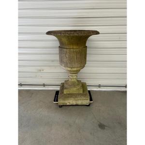Late 19th Century Marble Garden Vase