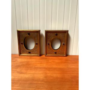 Pair Of Late 19th-century Bronze Frames
