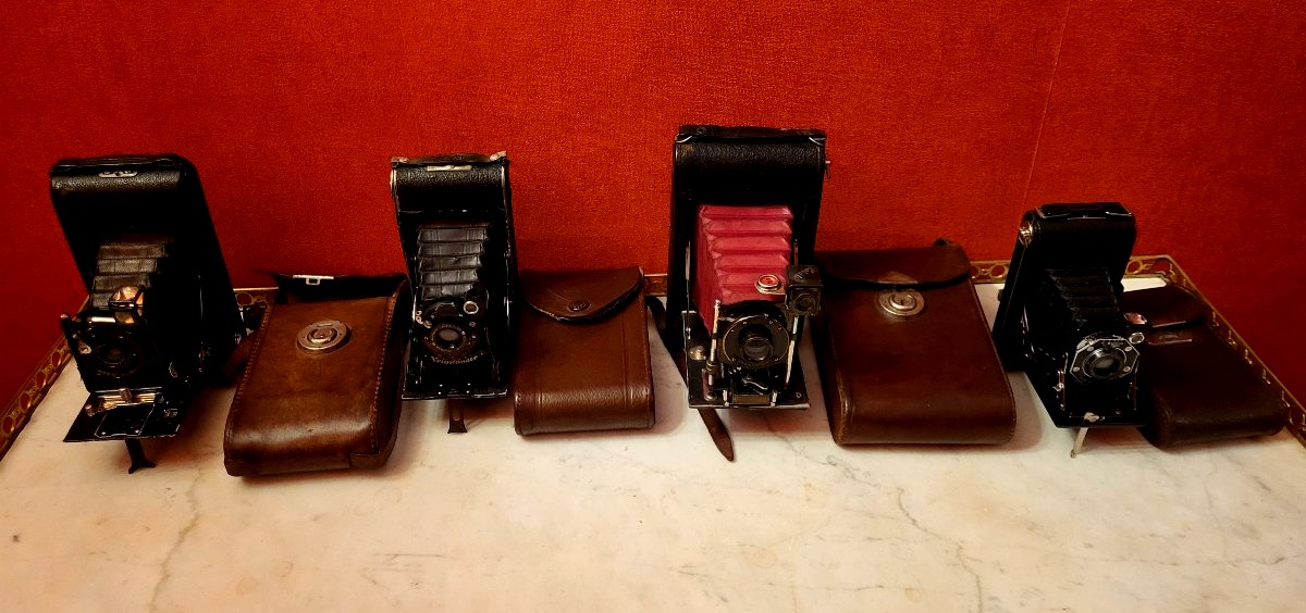 Four Vintage Cameras