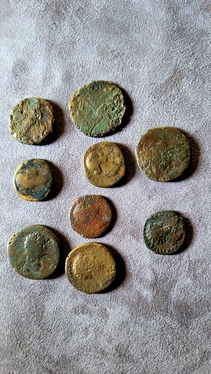 9 Bronze Sesterces
