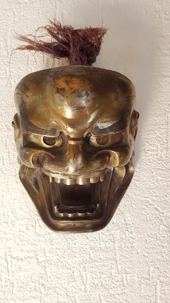 Bronze Mask Japan 19th