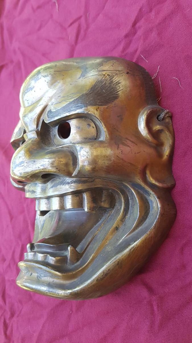 Bronze Mask Japan 19th-photo-4