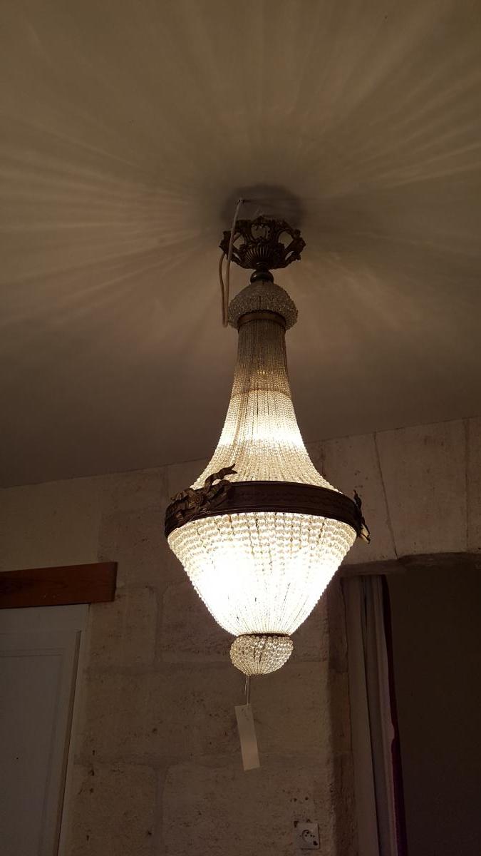 Chandelier "hot Air Balloon" Early 20th