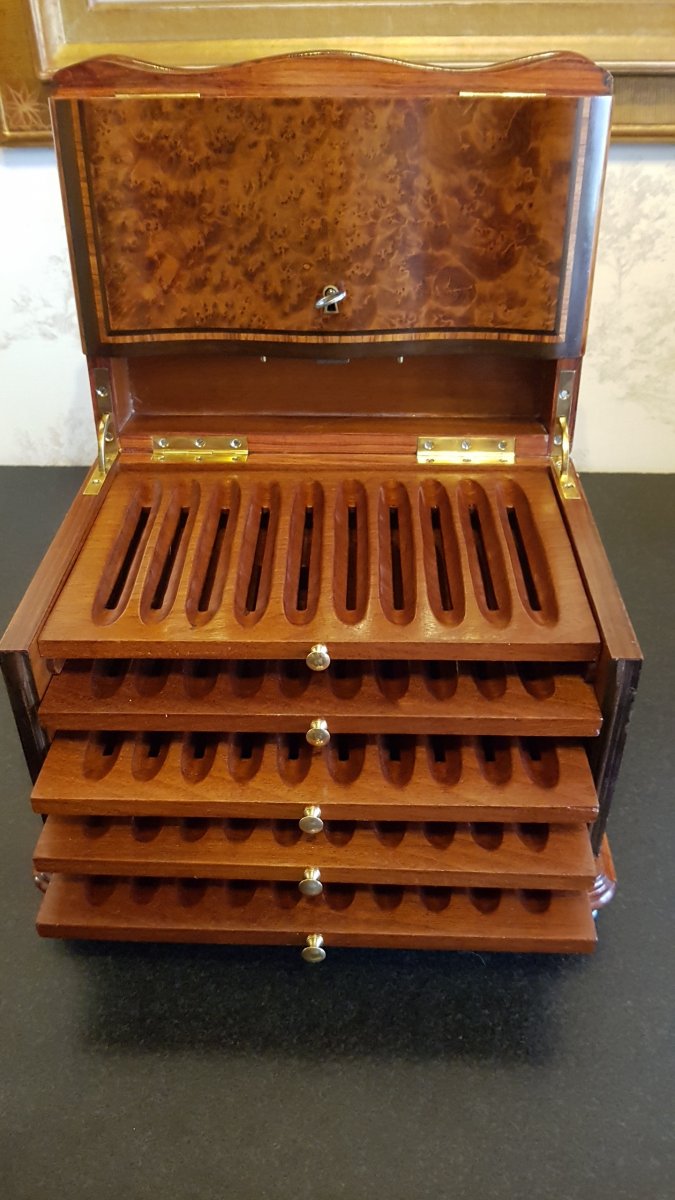 Napoleon III Cigar Humidor-photo-2