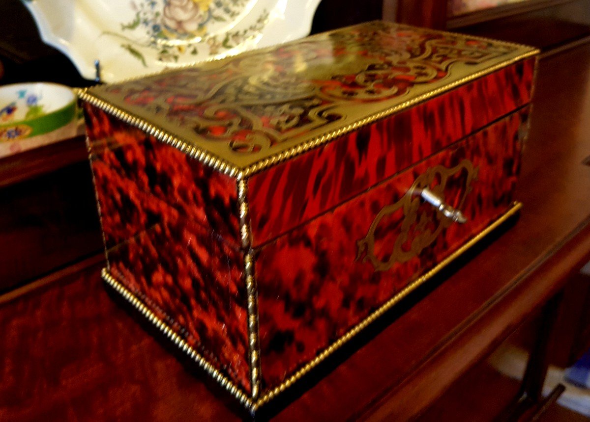 Boite à Thé d'époque Napoléon III