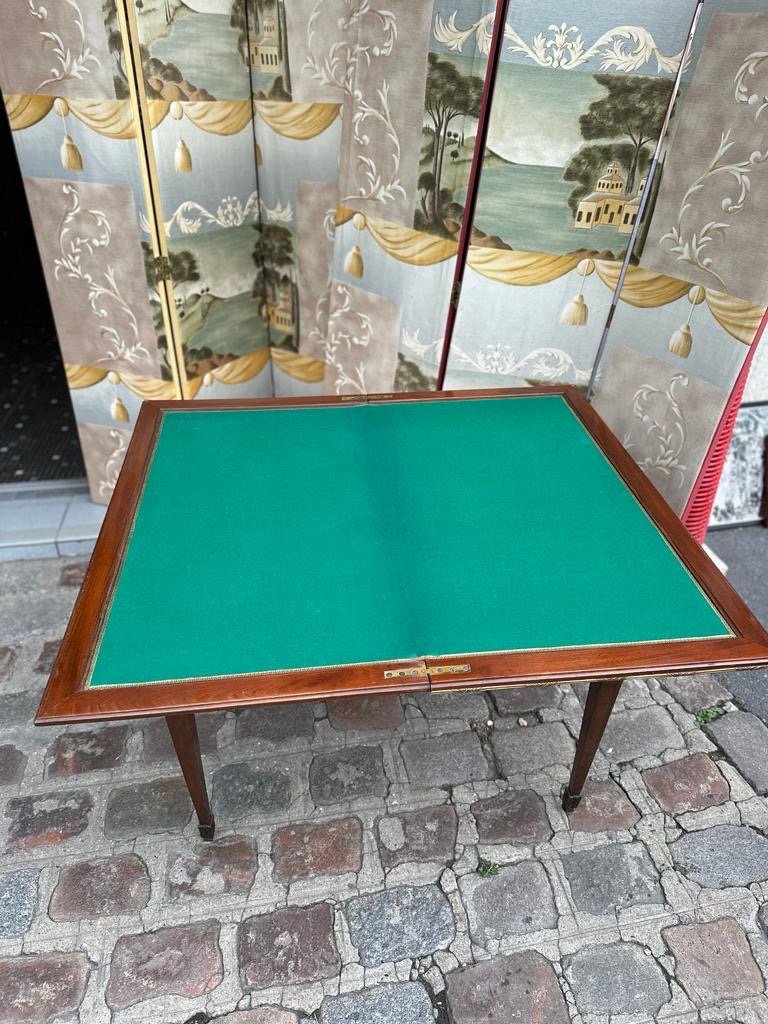 Louis XVI Style Games Table -photo-1