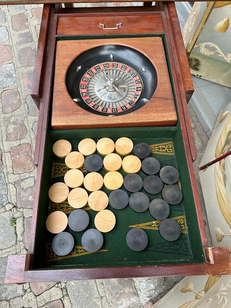 Louis XVI Style Games Table -photo-3