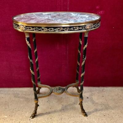 Oval Pedestal Period XIXth Century